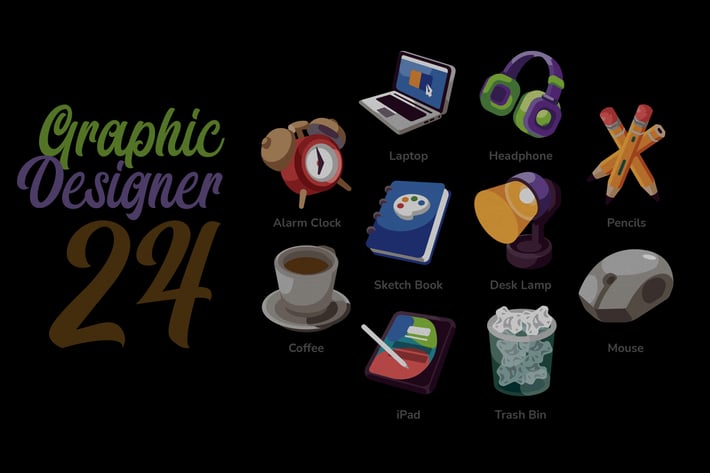 Graphic Designer - Illustration Sets