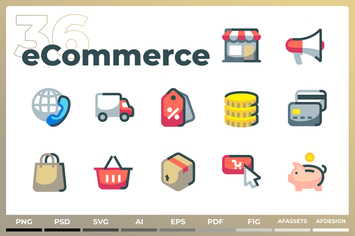 eCommerce Icons - Iconez