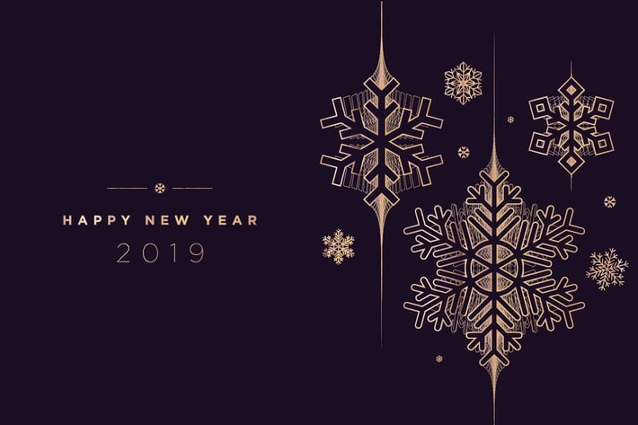 New Year Greeting Card