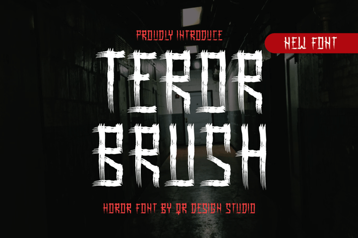Teror Brush Font