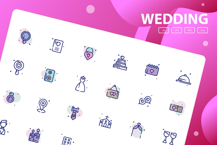 Wedding Icon Pack