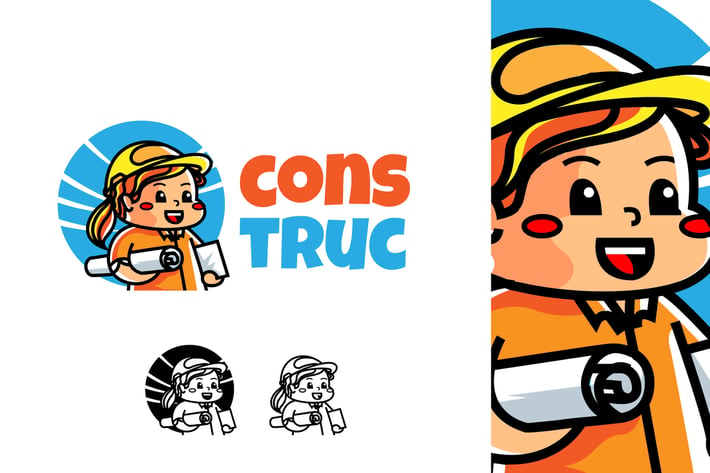 Construction - Mascot & Esport Logo