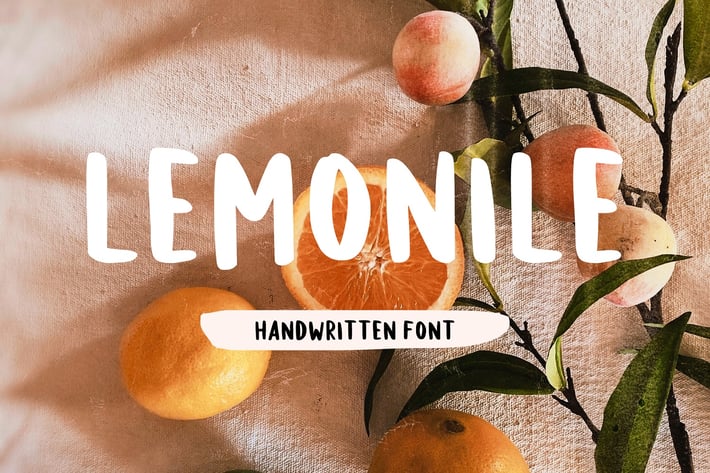 Lemonile - The Handwritten Font