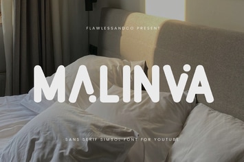 Malinva - Thumbnails Font