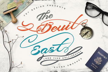 Devil East - Script Font