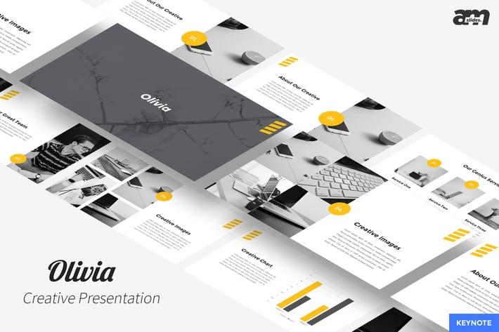 Olivia - Creative Keynote Template