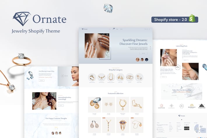 Ornate - Jewellry Store Shopify Theme