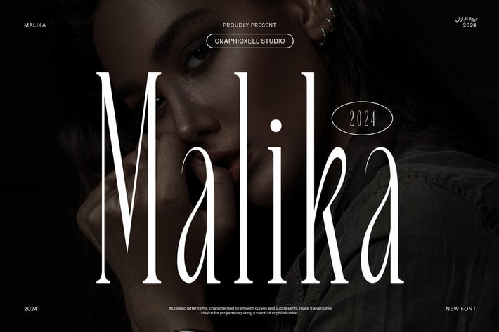 Malika - Elegant Serif Font