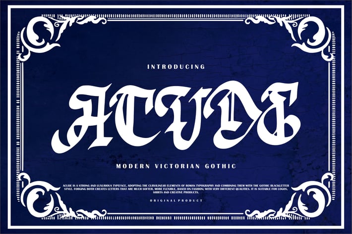 Acude | Modern Victorian Gothic