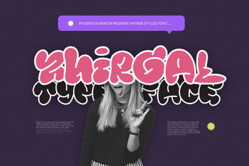 Zhirgal Typeface