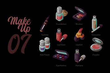 Make Up - Illustration Sets