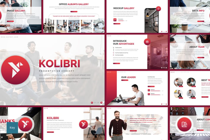 Kolibri - Business Keynote Template