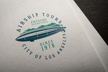 Airship Tours Logo Template