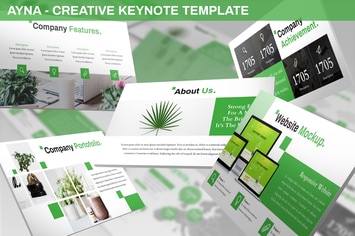 Ayna - Creative Keynote Template