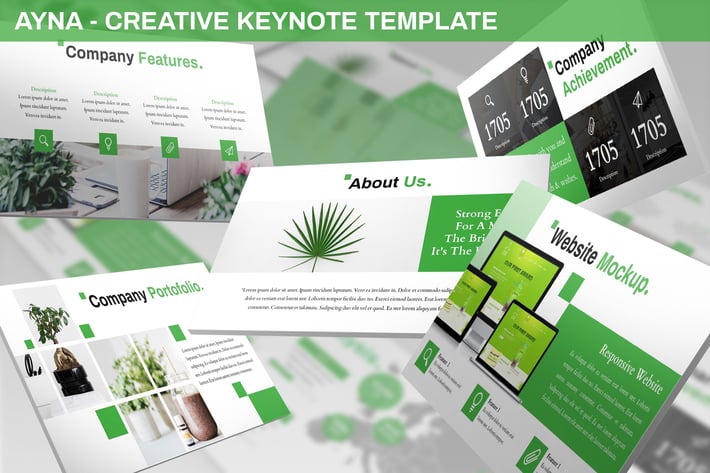 Ayna - Creative Keynote Template