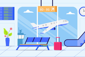 Airport - Background Illustration