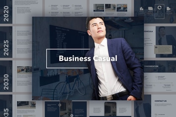 Business Casual PowerPoint Template