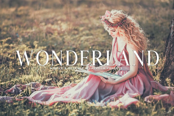 Wonderland Mobile & Desktop Lightroom Presets