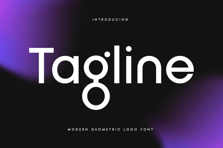 Tagline - Logo Font
