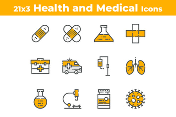 21 Health and Medical Icons