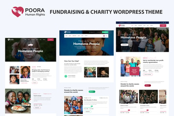 Poora - Fundraising & Charity WordPress Theme