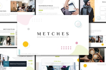 Metches - Memphis Keynote Template