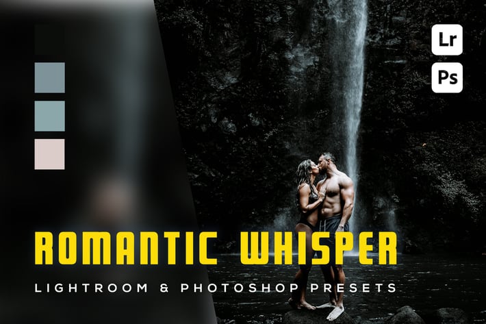6 Romantic Whisper Lightroom and Photoshop Presets