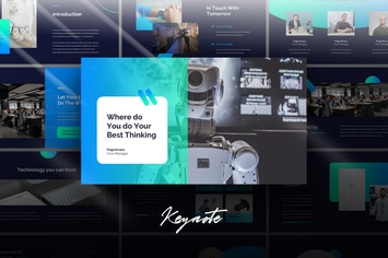 Robot - Tech Business Keynote Template
