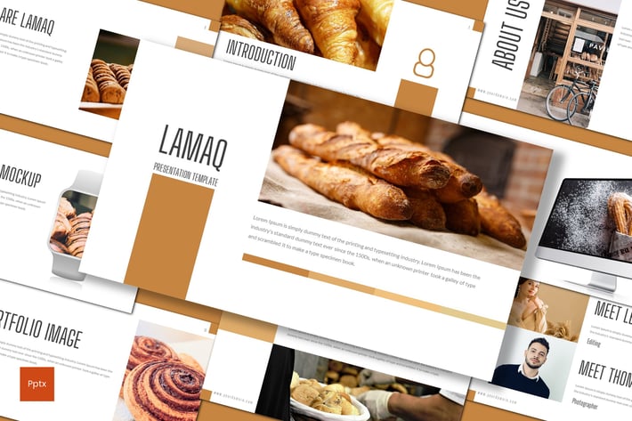 Lamaq - Bakery Powerpoint Template