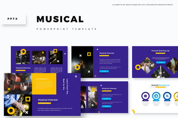 Musical - Powerpoint Template
