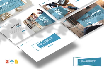 Klart - Creative PPTX / GSlides / Key Template