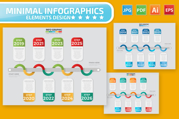 Timeline Infographics design
