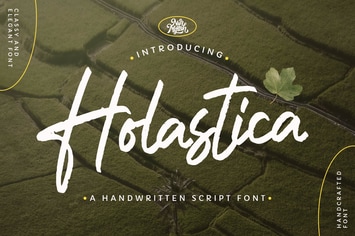 Holastica - Handwritten Font