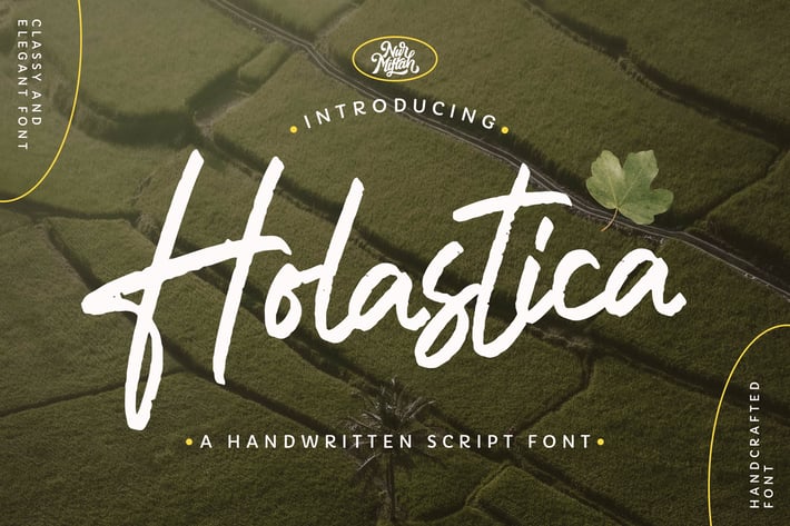 Holastica - Handwritten Font