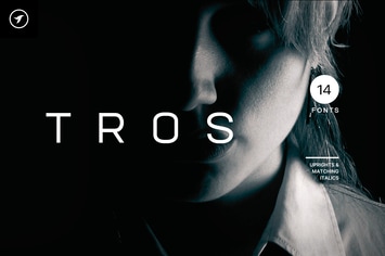 TROS - Unique & Modern Display Font Family