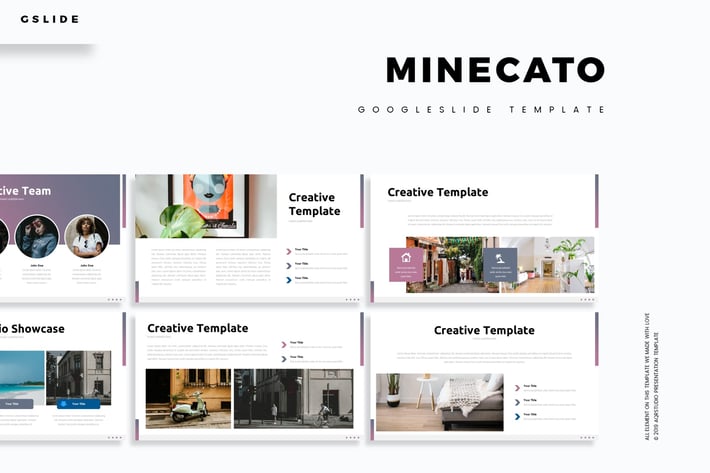 Minecato - Google Slide Template
