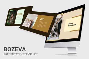 Bozeva - Lifestyle Look Book Keynote