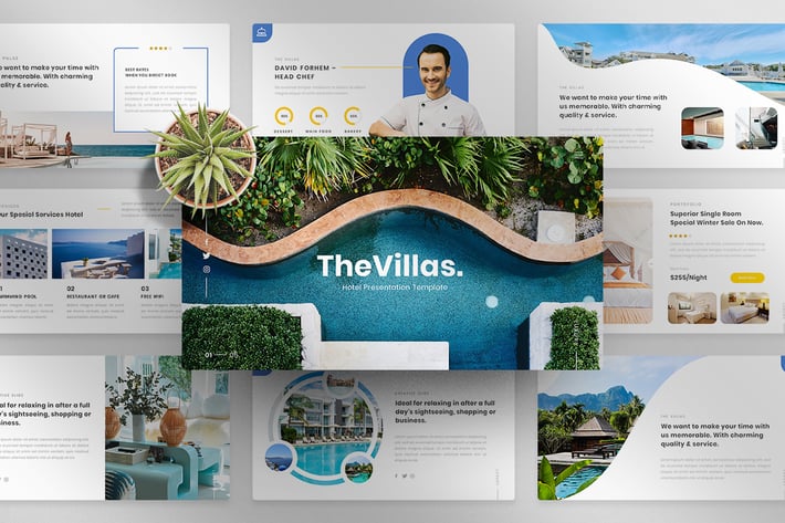 TheVillas - Hotel PowerPoint Template