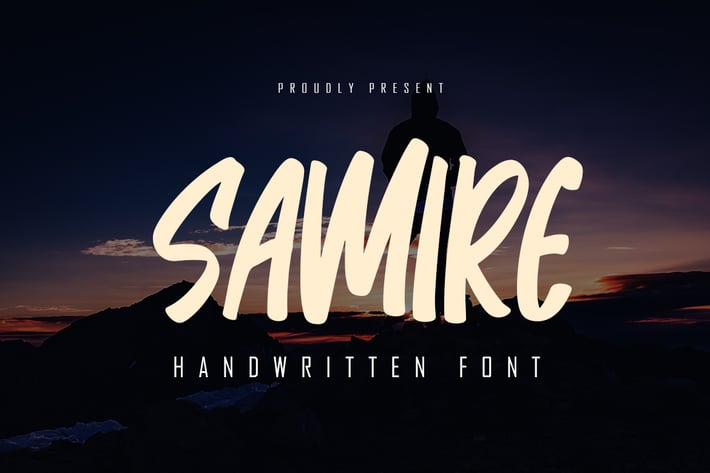 Samire - Handwritten Font