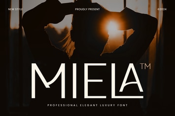 Miela - Professional Elegant Luxury Font