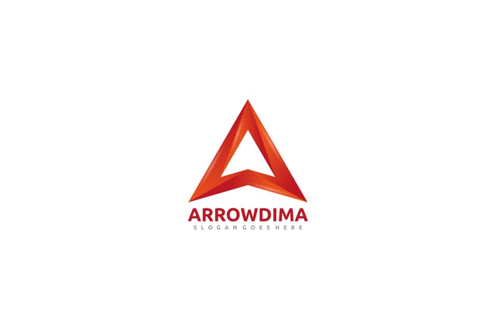 A Letter-Arrow Logo