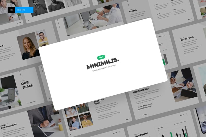 Minimilis Vol. 2 - Minimalist Keynote Template