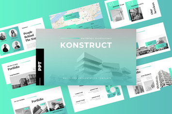 Konstruct - Architecture Powerpoint Presentation