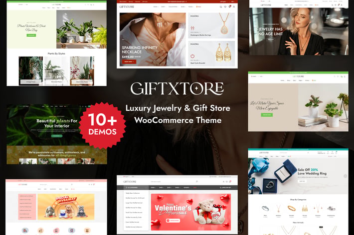 GiftXtore - Jewelry WooCommerce WordPress Theme