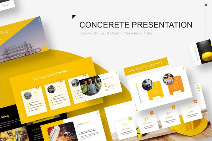 Concrete Presentation Template