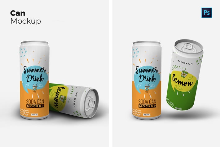 Tin Can Mockups