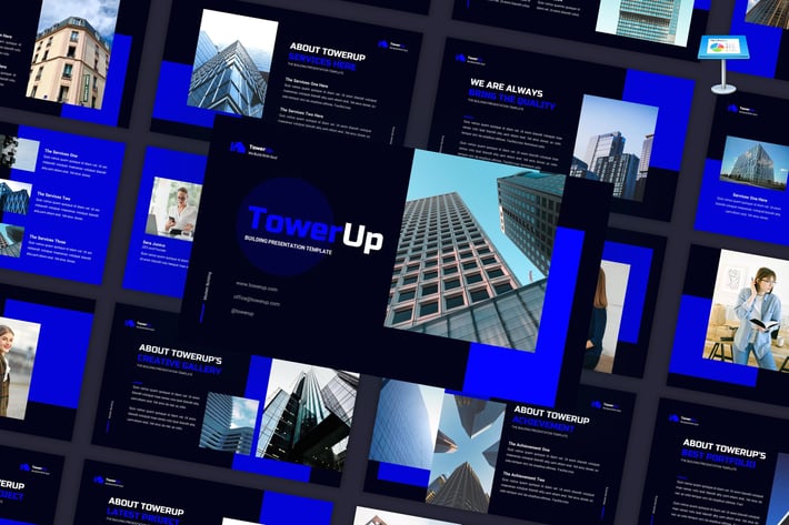 Towerup - Building Property Keynote Template