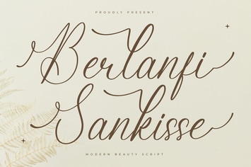 Berlanfi Sankisse Modern Script Font