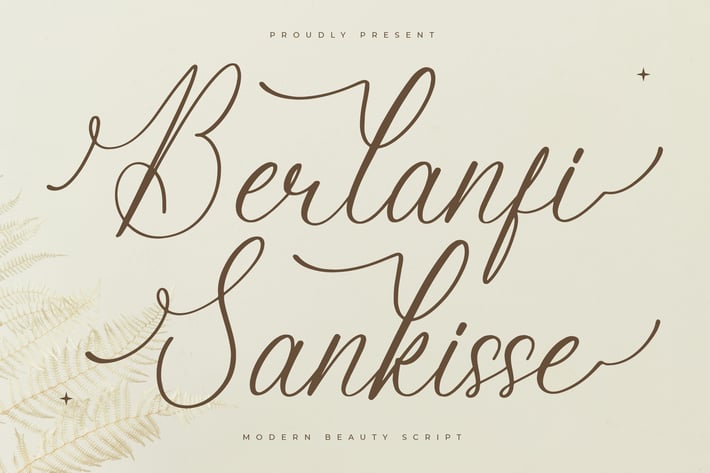 Berlanfi Sankisse Modern Script Font