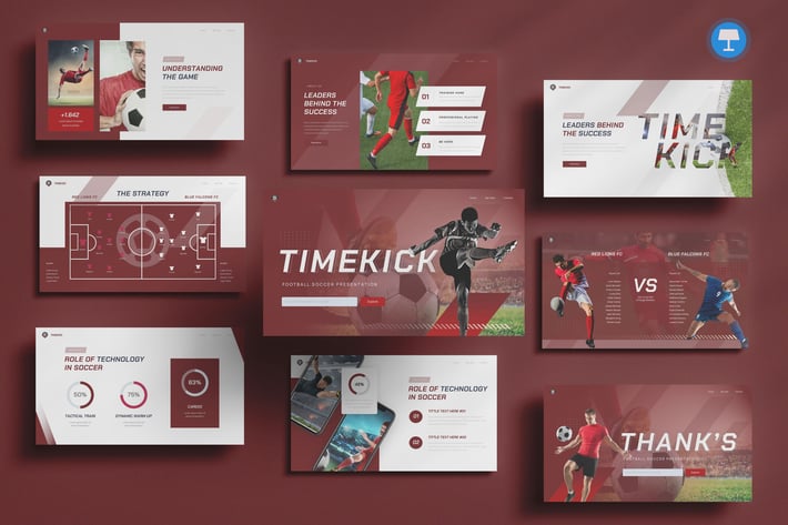 Timekick - Football Soccer Sport Keynote